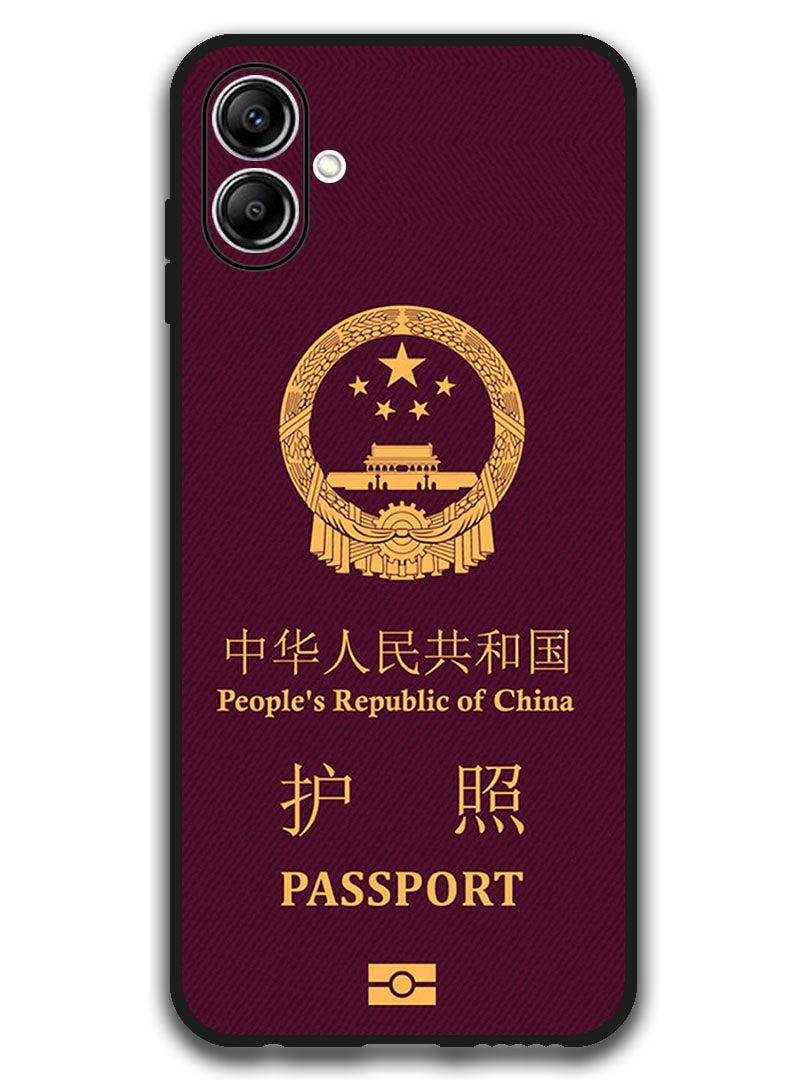 Theodor Case Compatible with Samsung Galaxy A07 6.7 Inch Protection Shockproof Bumper Cover China Passport - Image 1